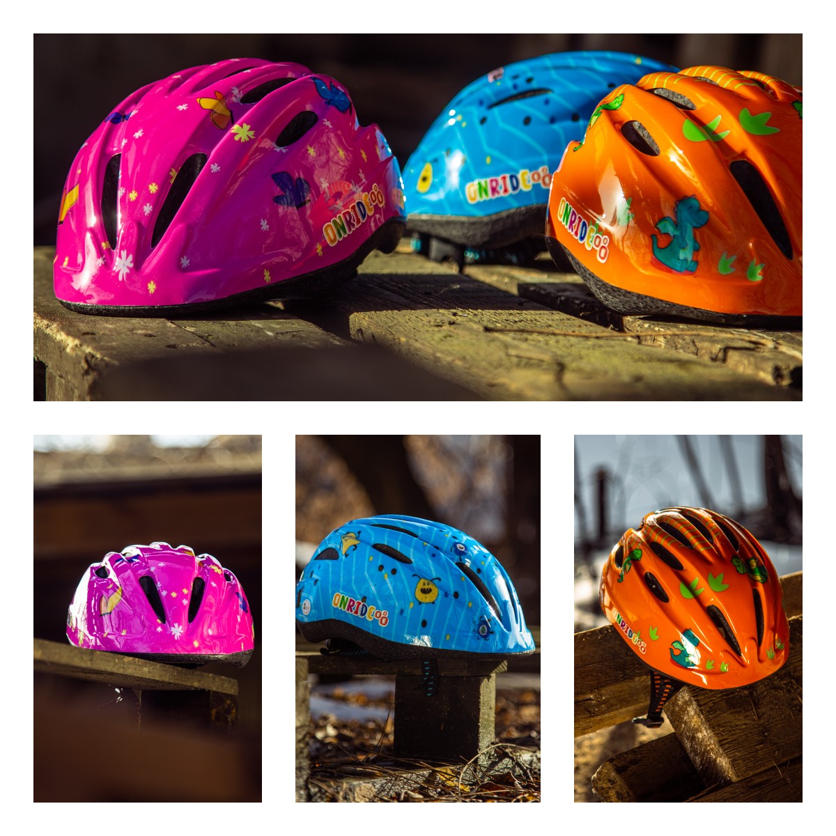 дитячі велосипедні шоломи Onride