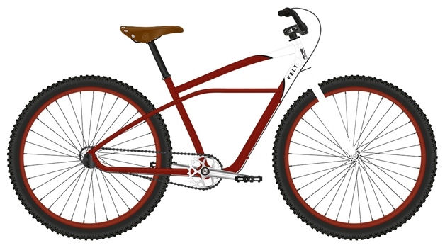 Велосипед Felt Burner 29 3-Spd (2013)